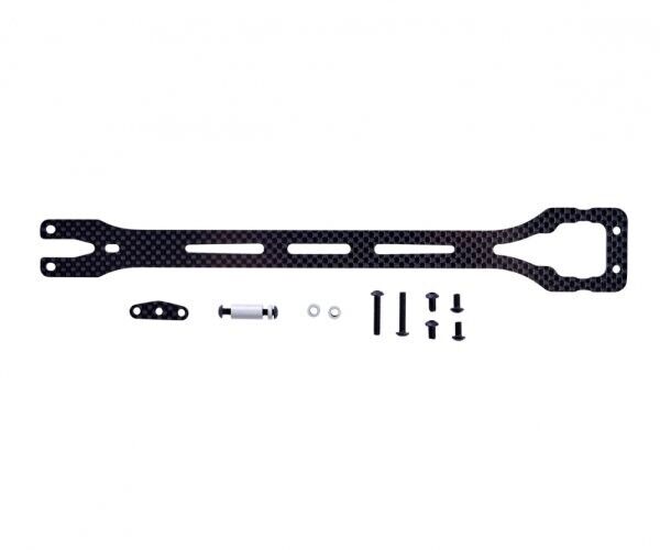Carson 500530936 (For Tamiya) TT02/TT02S Carbon Fibre Upper Deck (2mm), NEW