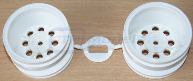Tamiya 58050 Wild One/58525 Wildone, 9335014/19335014 Rear Wheels, NEW