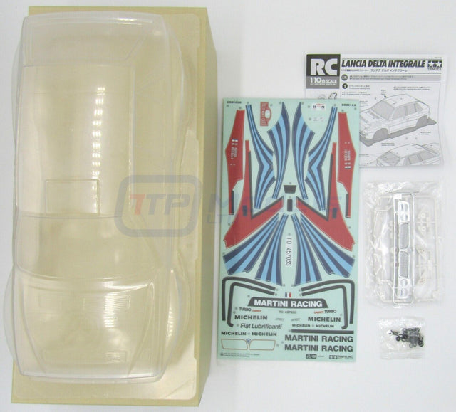 Tamiya 51401 Lancia Delta Integrale Body Parts Set (TA01/DF03RA/TT01/TT02/XV-01)