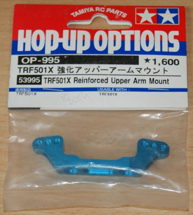 Tamiya 53995 TRF501X Reinforced Upper Arm Mount, (TRF501x WCE), NIP