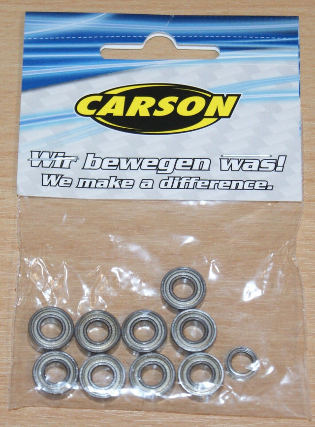 Carson C904025 Ball Bearing Set for Tamiya Grasshopper/Hornet/Lunch Box/DT01 NIP