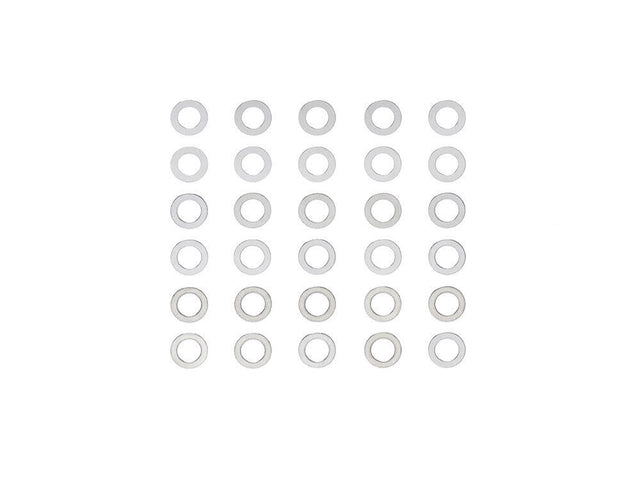 Tamiya 53585 3mm Shim Set (3 Types/ 10 Pcs. Each), (TT02/TRF419/TA07/TA08/TB05)