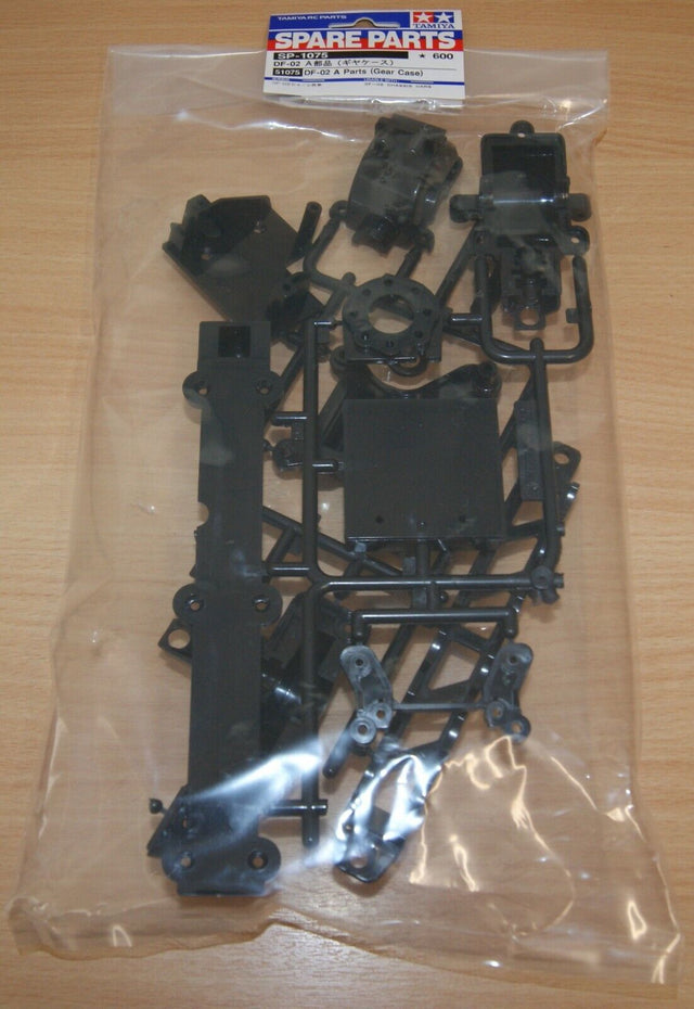 Tamiya 51075 DF-02 A Parts (Gear Case), (Rising Storm/Gravel Hound/Plasma Edge)