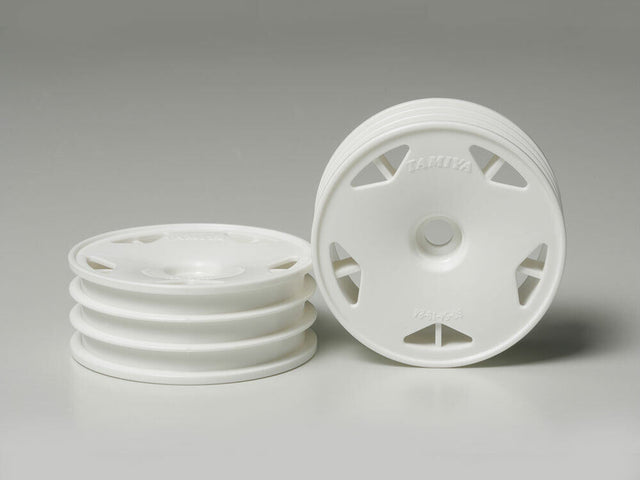 Tamiya 51205 2WD Off-Road Astral-Dish Front Wheels (60/19), (DT02/DT03), NIP