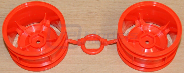 Tamiya Top Force Evolution/Evo/Terra Conqueror, 0445231/10445231 Rear Wheels NEW