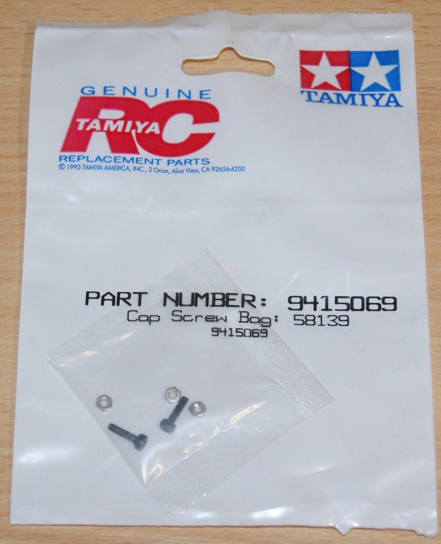 Tamiya 58139 AMG Mercedes-Benz DTM D2/Promarkt/TA02, 9415069 Cap Screw Bag, NIP