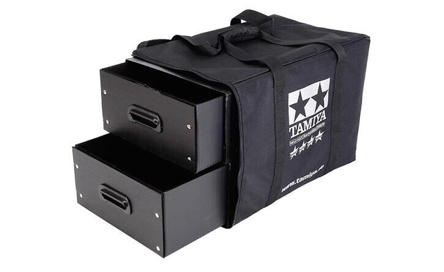 Carson 500908124/C908124 Tamiya RC Team Double Car Carry Bag/Holdall, NIP