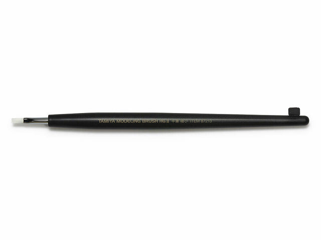 Tamiya 87213 Modelling HG II Flat Paint Brush Extra Small, for RC & Plastic Kits