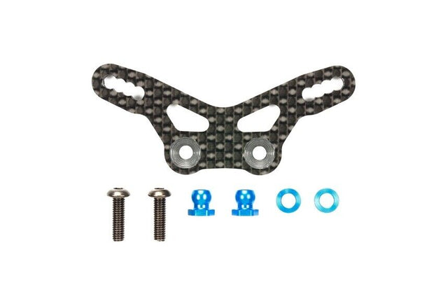 Tamiya 54762 M-07 Concept Carbon Damper Stay (Rear), (M07/M-07R/M07R), NIP