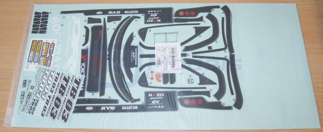 Tamiya 58425 ORC Amemiya SGC-7/TB03/TT01E, 9495578/19495578 Decals/Stickers