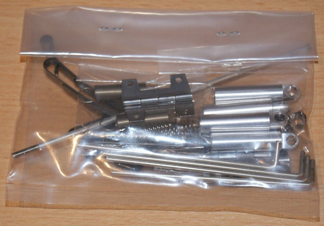 Tamiya 56302 Box-Trailer for Tractor Truck, 9405860/19405860 Spring Parts Bag