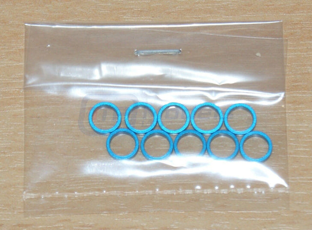 Tamiya 9804372/19804372 5x1.5mm Spacer (10 Pcs.), (TRF417/TRF419/TA07), NIP