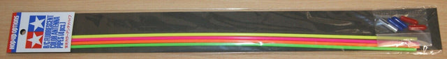 Tamiya 53132 Fluorescent Colour Antenna/Aerial Pipes (4 Pcs) TT01/TT02/DT02/DT03
