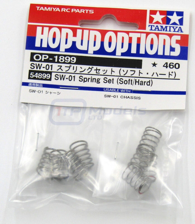 Tamiya 54899 SW-01 Spring Set (Soft/Hard), (SW01/Lunch Box Mini/Mudmad), NIP
