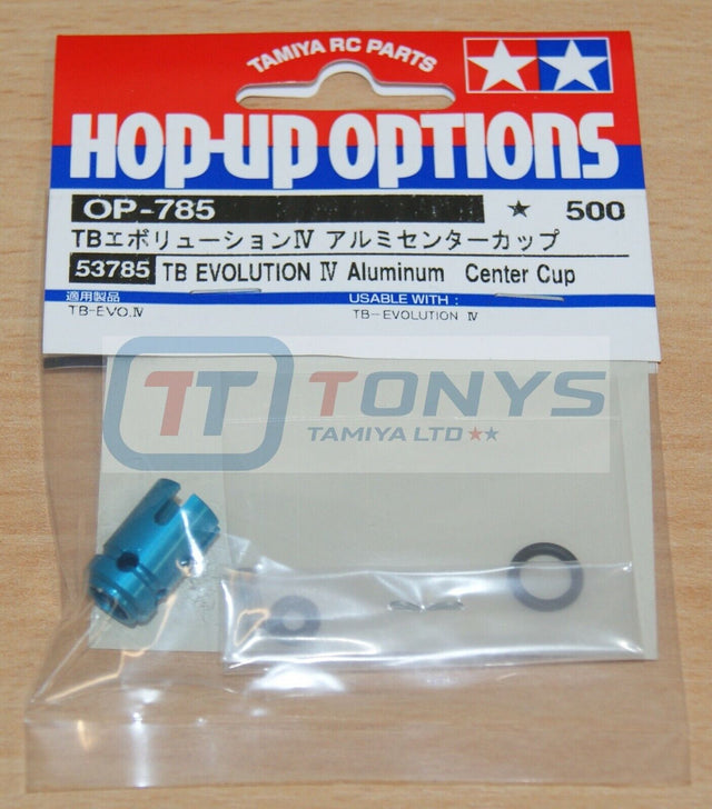 Tamiya 53785 TB Evolution IV Aluminum Center Cup, (TB Evo 4/4MS), NIP
