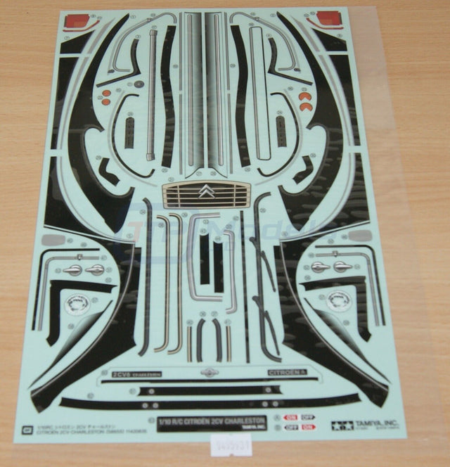 Tamiya 58655 Citroen 2CV Charleston/M05, 9495931/19495931 Decals/Stickers, NIP