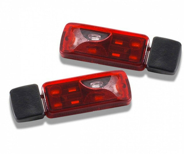 Carson 500907038/C907038 Trailer Tail/Rear Lights 6-Section (2 Pcs.), NIP