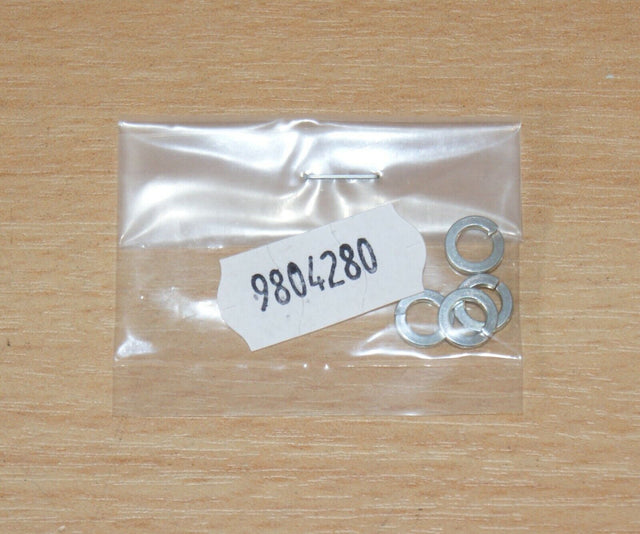 Tamiya 9804280/19804280 4mm Spring Washer (4 Pcs.), (Avante 2011/Black/TNX), NIP