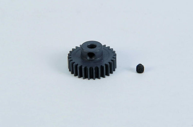 Carson 500011108 28T Steel Pinion Gear (0.6/06 Module), (Tamiya FF03/FF03R/XV01)