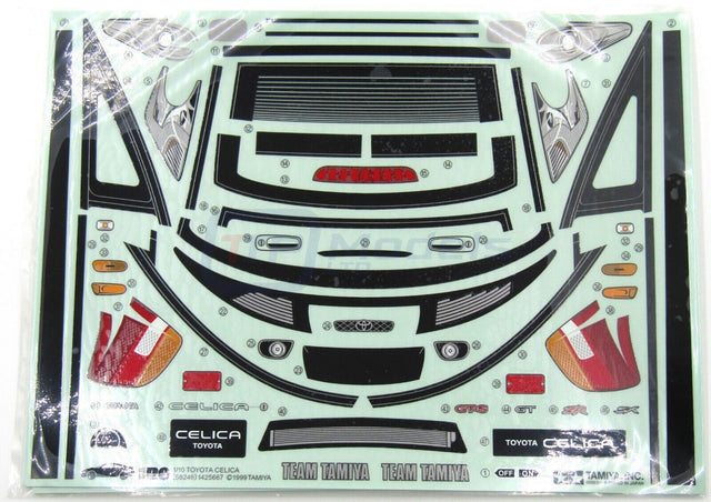 Tamiya 58248 Toyota Celica/FF02, 9495328/19495328 Decals/Stickers & Masking, NIP