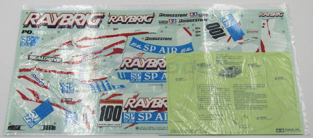 Tamiya 58297 Raybrig NSX 2002/TA04R/TG10, 9494062/19494062 Decals/Stickers, NIP