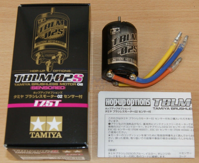 Tamiya 54894 TBLM-02S Brushless Motor 02 (Sensored) 17.5T (TT01/TT02/XV-01), NIB