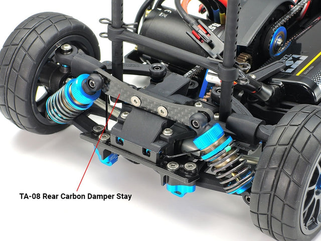 Tamiya 22005 TA08 Carbon Damper Stays (Front & Rear) 58693 TA-08 Pro Chassis Kit