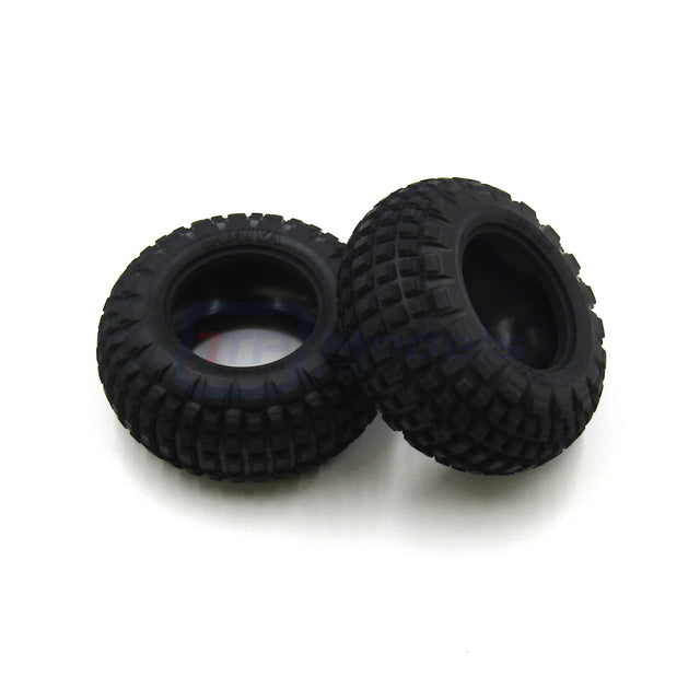 Tamiya 58678 Comical Avante/GF-01CB, 9403782/19403782 ST Block Front Tyres, NEW