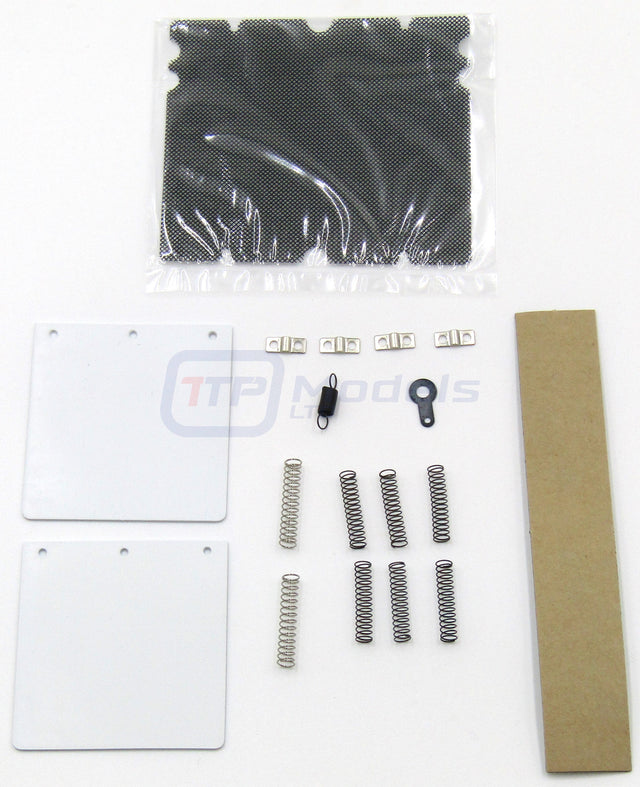 Tamiya 56301 King Hauler/Black/Metallic, 9405923/19405923 Mesh/Mud Flap Bag, NIP