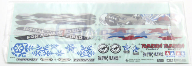 Tamiya 58415 Toyota Tundra Highlift, 9495558/19495558 Decals/Stickers & Tape, NIP