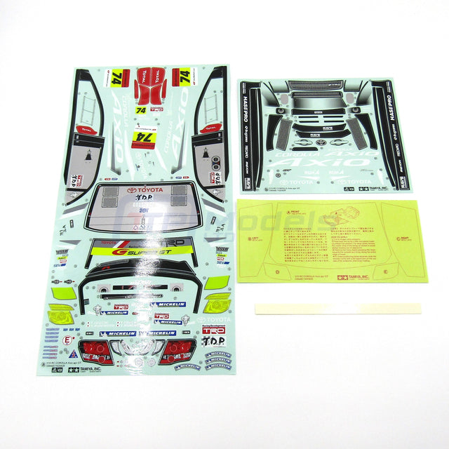 Tamiya 58448 Corolla Axio apr GT/TA05V.2, 9495618/19495618 Decals & Masking, NEW