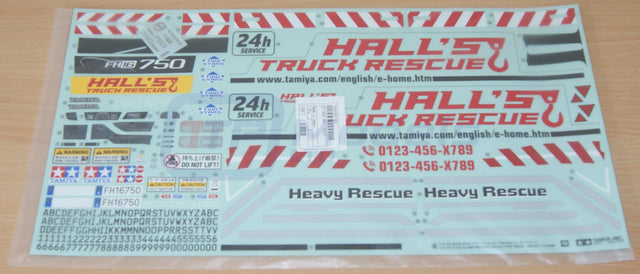 Tamiya 56362 Volvo FH16 Globetrotter 750 Tow, 9495998/19495998 Decals/Stickers
