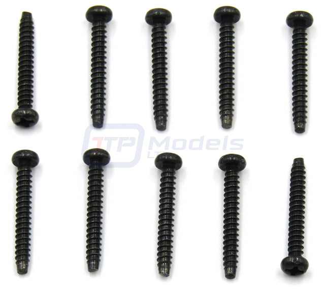 Tamiya 9804455/19804455 3x22mm Tapping Screw (10 Pcs.) (CC-02/Grand Hauler), NIP