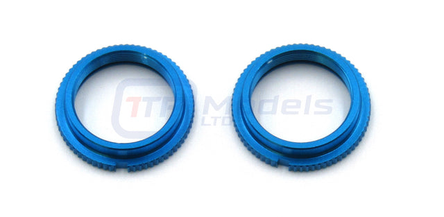 Tamiya 9804738/19804738 Spring Adjuster (2 Pcs.), (TRF503/DB01RRR/*54504/*54505)