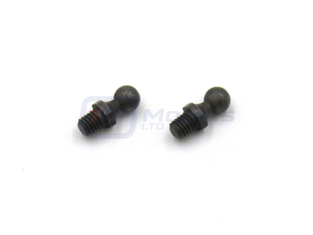 Tamiya 9804831/19804831 Steel Ball Pin/Ball Connector (2 Pcs.) (Truck/Tanks/SRB)
