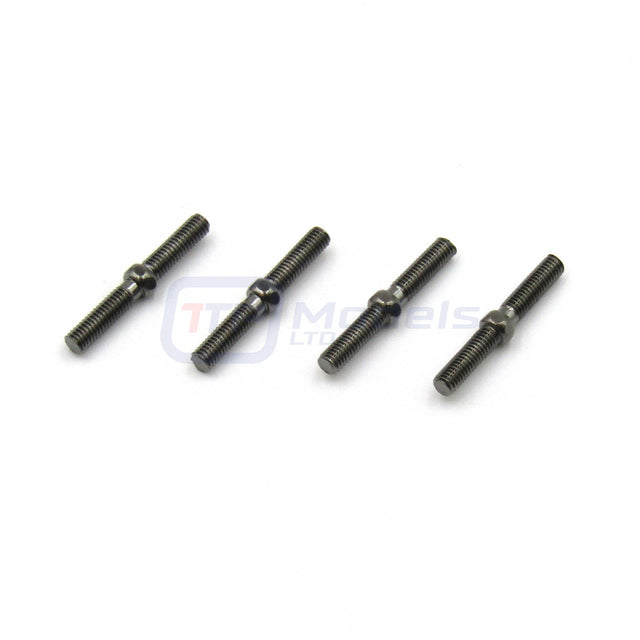 Tamiya 9805780/19805780 3x23mm Turnbuckle Shafts, TA04/TB Evo 3/TA06/TT02/XV-02