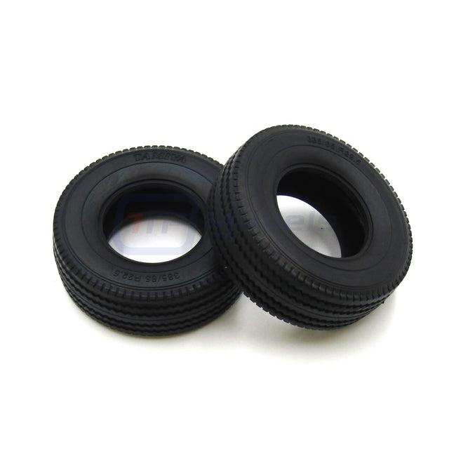 Tamiya 56319 Reefer/Container Trailer/Actros, 9808176/19808176 Tires/Tyres, NEW