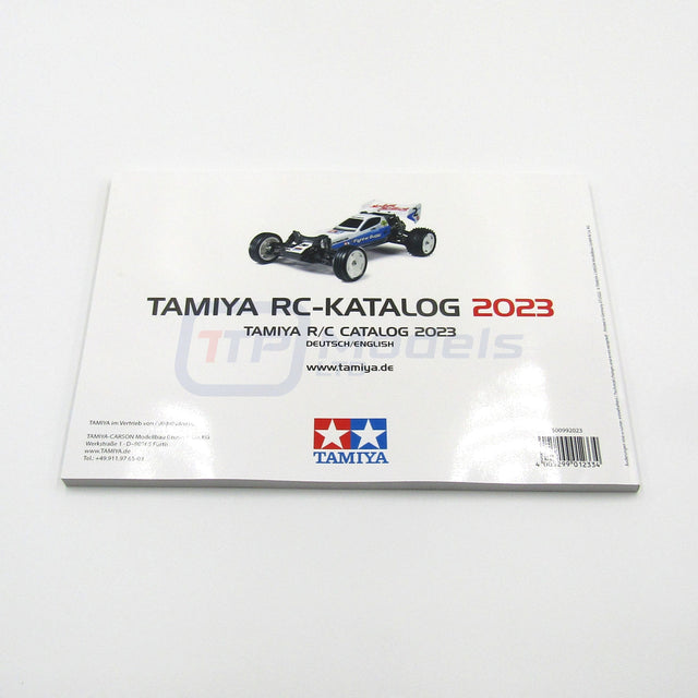 Tamiya 992023/500992023 Tamiya RC Catalogue/Catalog 2023, (English/German), NEW