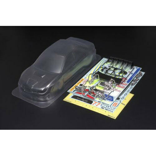 Tamiya 51289 Impreza WRC Monte Carlo '07 Body Parts Set, (TT01/TT02/DF03Ra), NIB