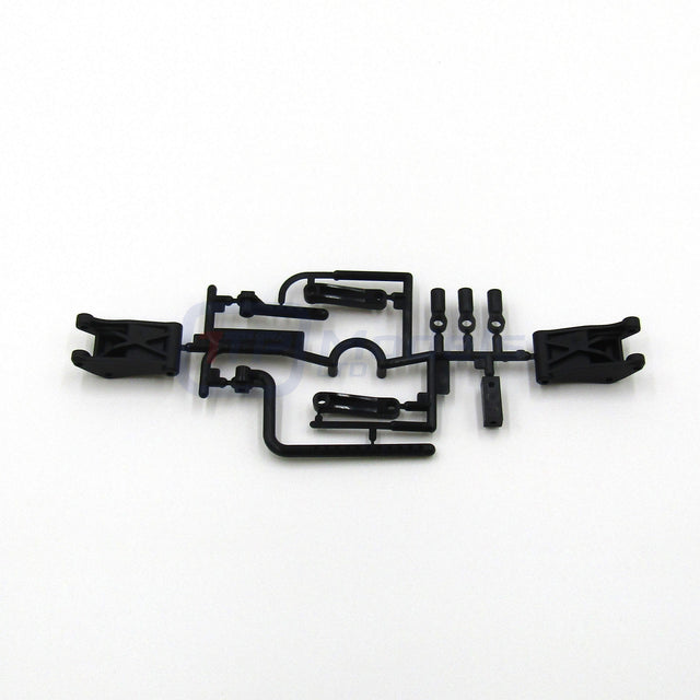 Tamiya 0005660/50701 TA03 D Parts (Suspension Arm) (Black Version) (TA03F/TA03R)