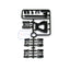 Tamiya 58280 TXT-1/Agrios/TXT-2, 0005848/10005848, F Parts, NIP