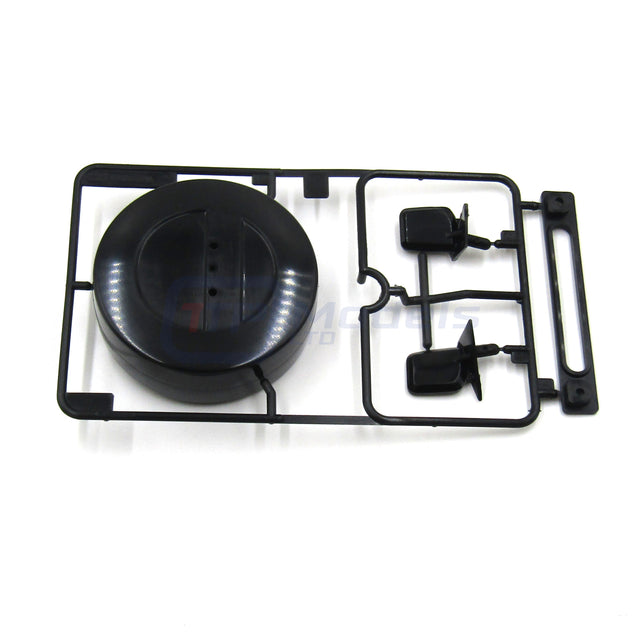 Tamiya 58132 Pajero Metaltop/CC01/CC-01, 0115175/10115175 J Parts (Wheel Cover), NEW