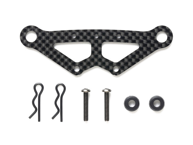 Tamiya 22073 XV-02 Carbon Bumper Support, (XV02/XV-02 Pro), NIP