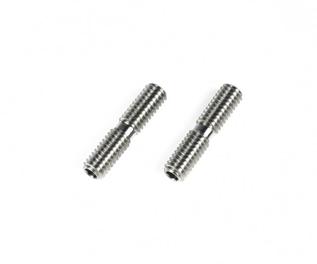 Tamiya 22086 4x18mm Titanium Turnbuckle Shafts (2 Pcs.), (TA08/TRF421/TB Evo.8)