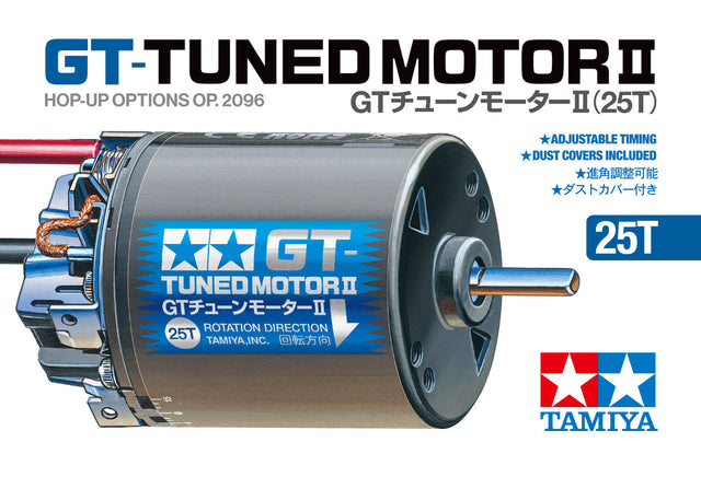 Tamiya 22096 GT-Tuned II (25T), (DF02/DF03/DT02/DT03/WR02/TT02B/TD2/4), NIB