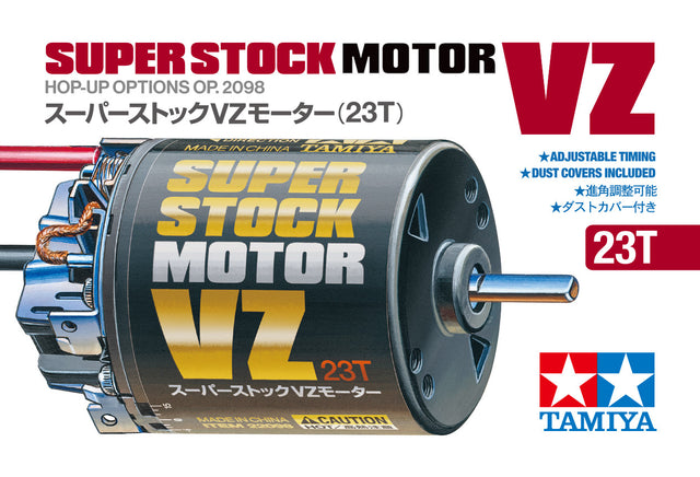 Tamiya 22098 Super Stcok VZ (23T), (DF02/DF03/DT02/DT03/WR02/TT02B/TD2/4), NIB