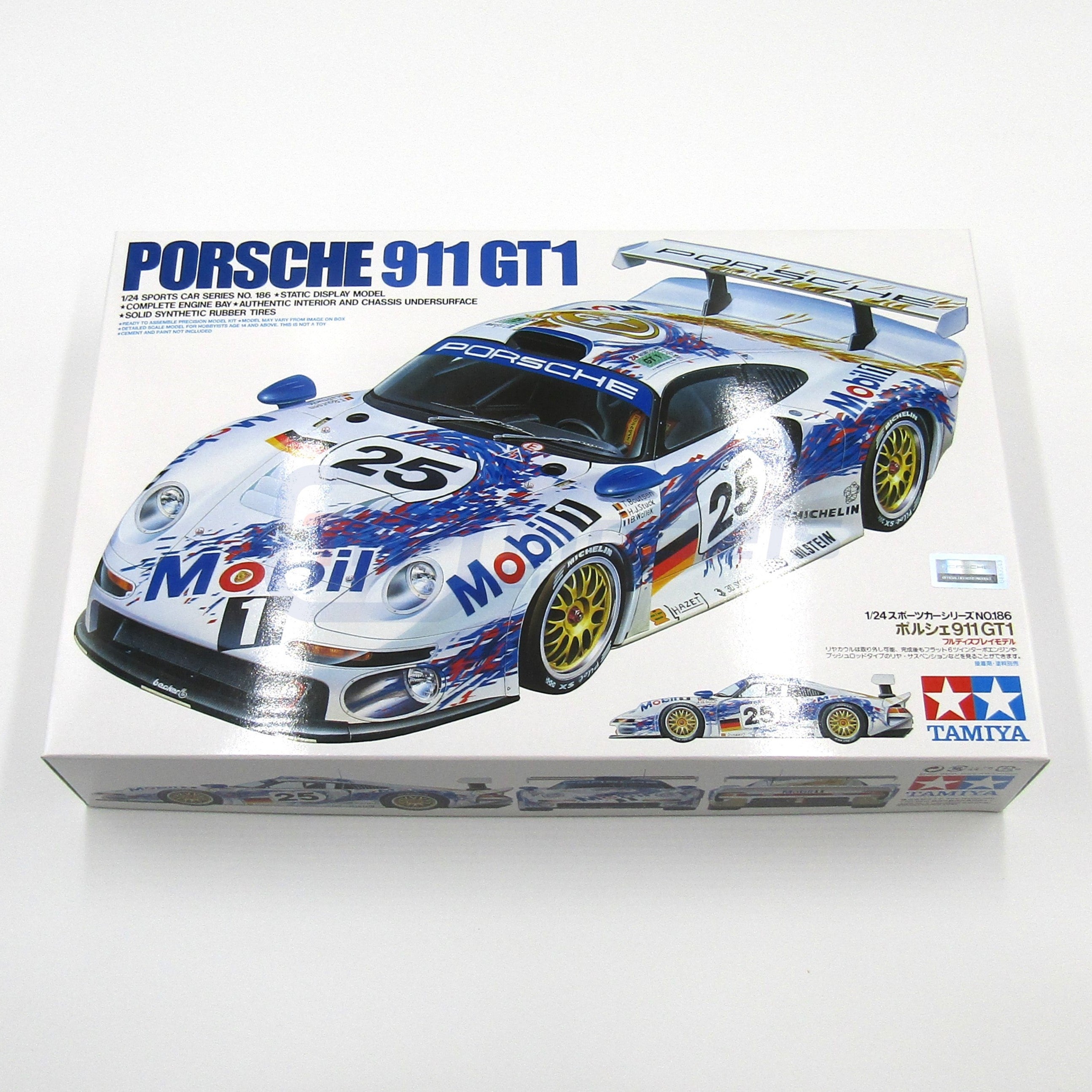 Tamiya 1/24 Sports Car Series Porsche 911 popular GT1 Finish Body NEW OPEN BOX