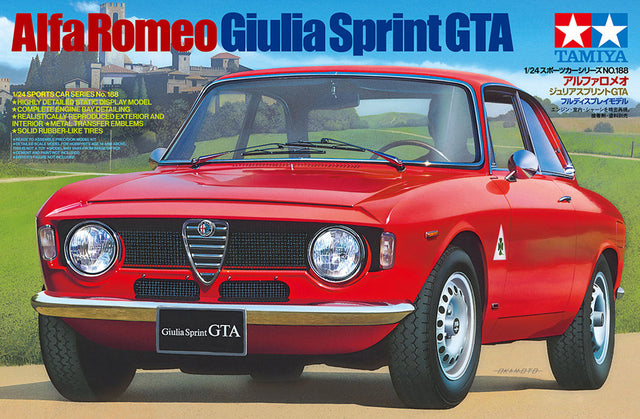 Tamiya 24188 1/24 Alfa Romeo Giulia Sprint GTA (re-release) **Pre-Order** NEW