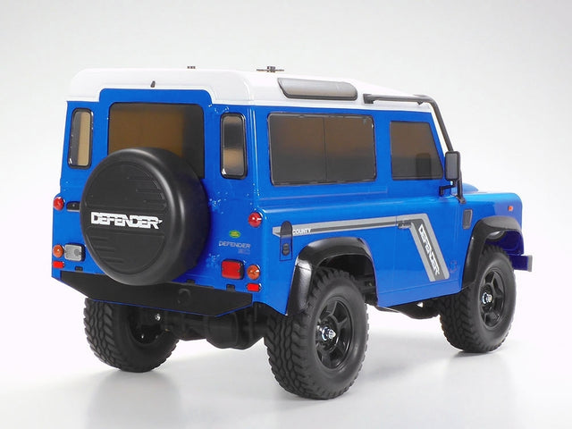 Tamiya 47478 Land Rover Defender 90 (Factory Pre-Painted Blue Body) Assembly Kit, (CC02/CC-02), NIB **Pre-Order**