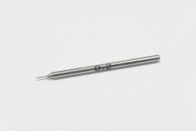 Tamiya 74113 Craft Tools, Fine Pivot Drill Bit, 0.2mm (Shank Diameter 1mm), NIP